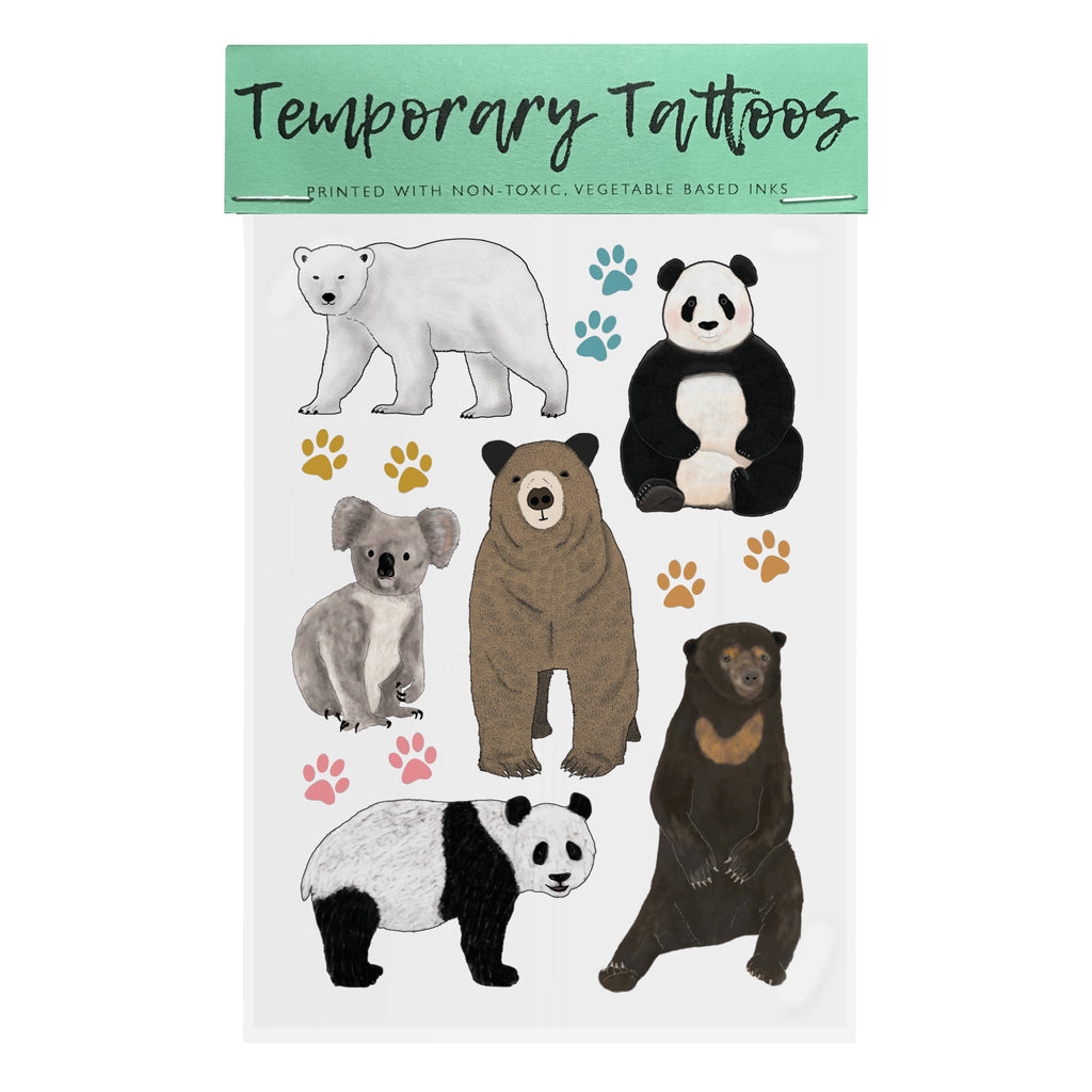 Bears - Temporary Tattoos