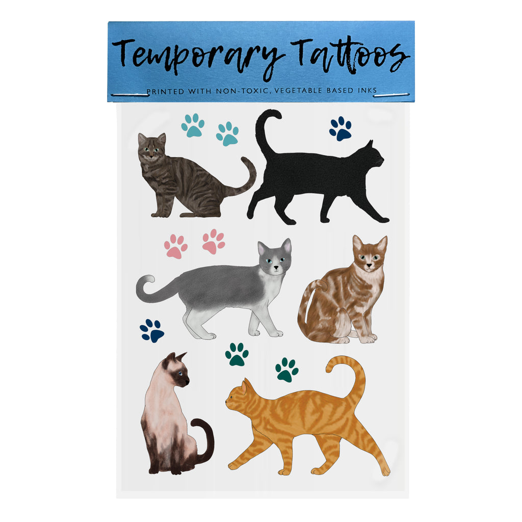 Cats - Temporary Tattoos