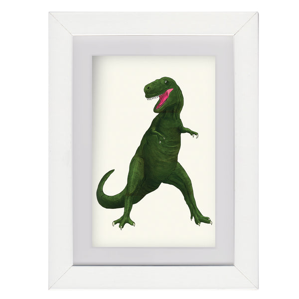 T Rex - Framed Mini Print