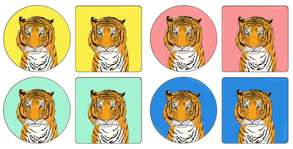 Tiger - Coaster