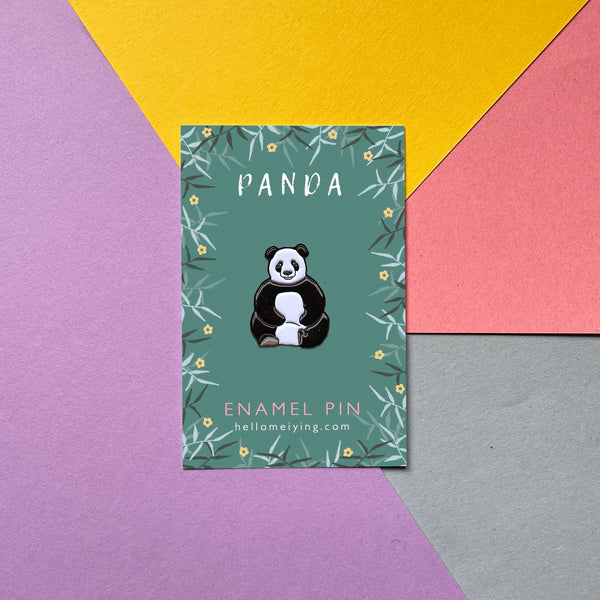 Pander Pic Pin Panda - Enamel Pin – Lydia Meiying