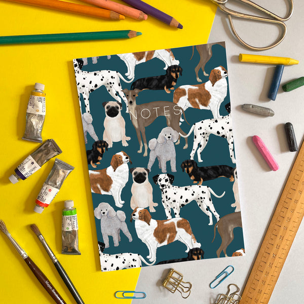 Dogs - A5 Notebook