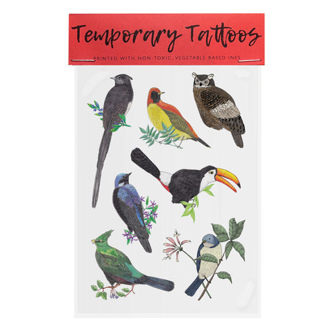Birds - Temporary Tattoos
