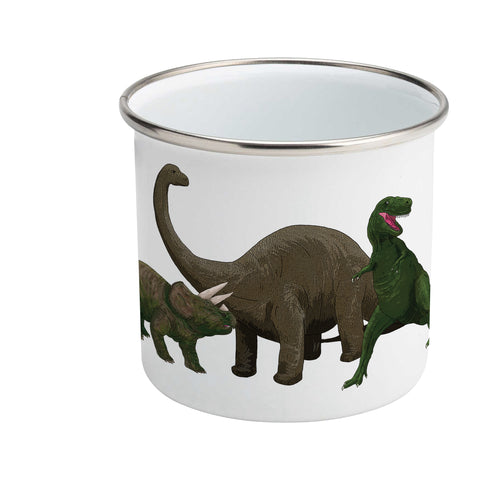 Dinosaurs - Enamel Mug