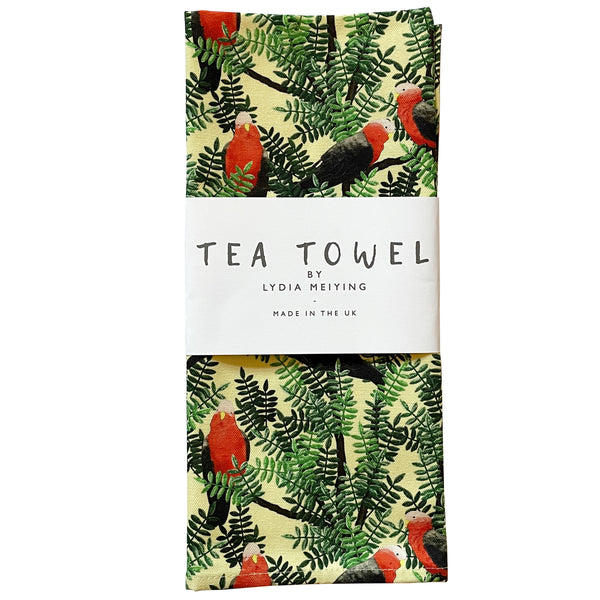 Galah Red - Tea Towel