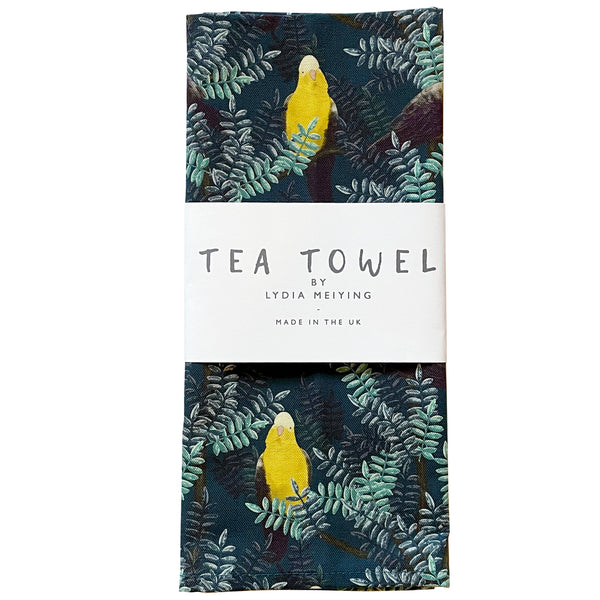 Galah Yellow - Tea Towel