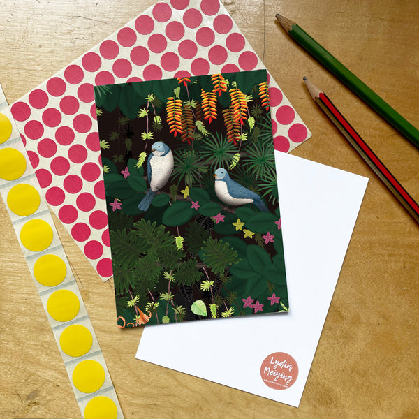 Jungle Birds - Postcard
