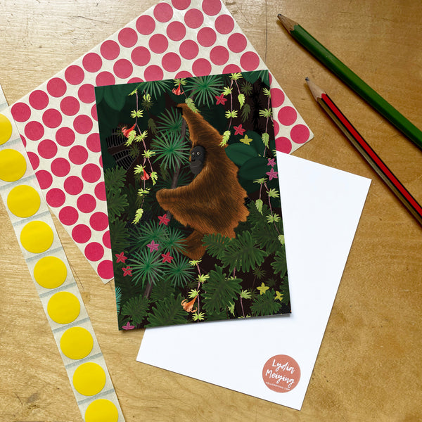 Jungle Orangutan - Postcard