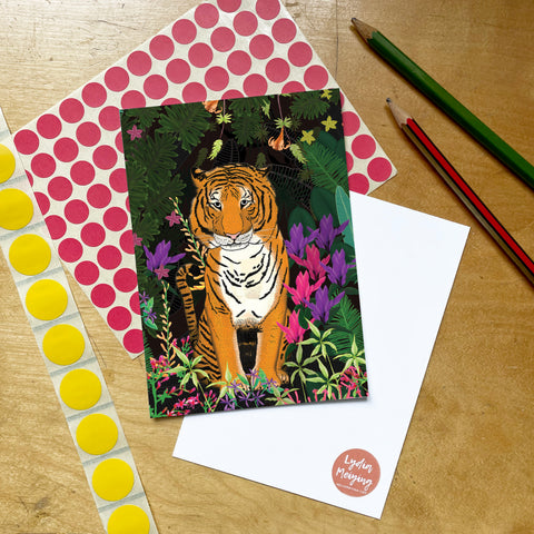 Jungle Tiger - Postcard