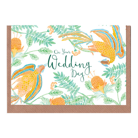 On Your Wedding Day (Emperor's Garden) - Greetings Card