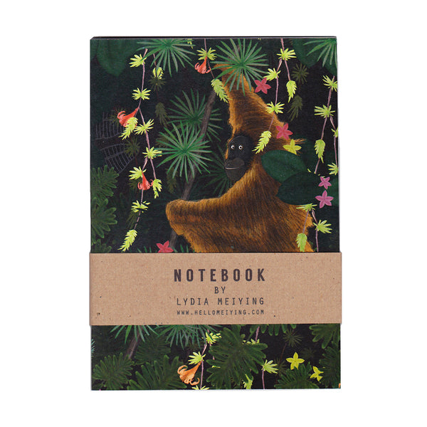 Jungle Orangutan - Mini Notebook