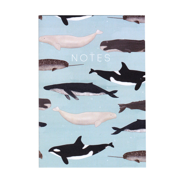 Whales - Mini Notebook
