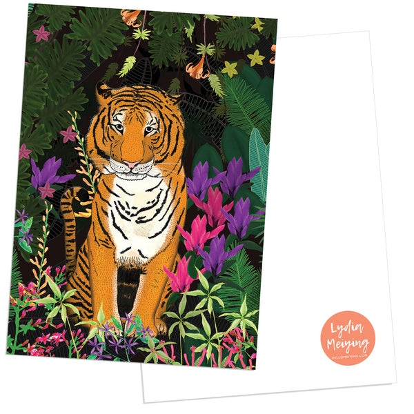 Jungle Tiger - Postcard