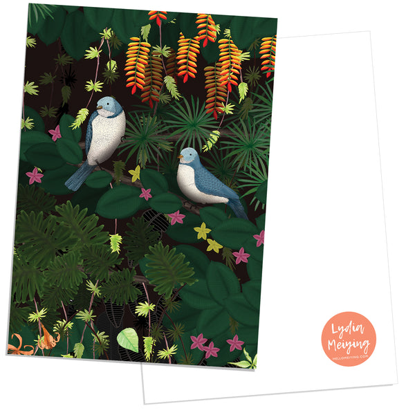 Jungle Birds - Postcard