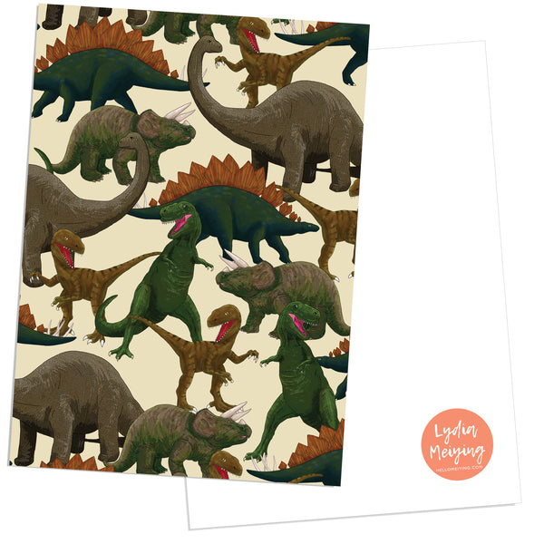 Dinosaurs - Postcard