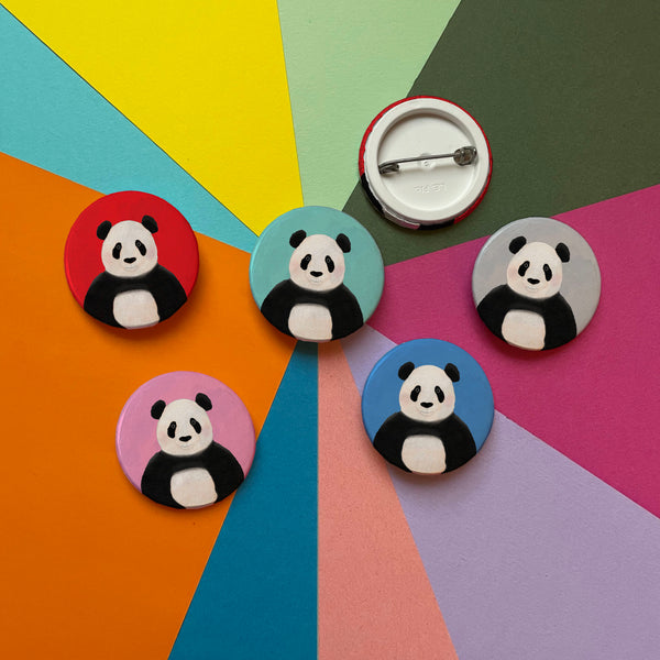 Panda - Button Badge