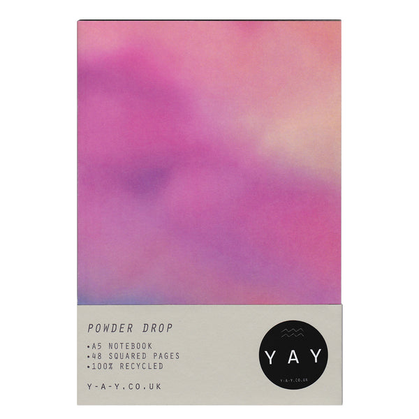 Powder Drop - A5 Notebook
