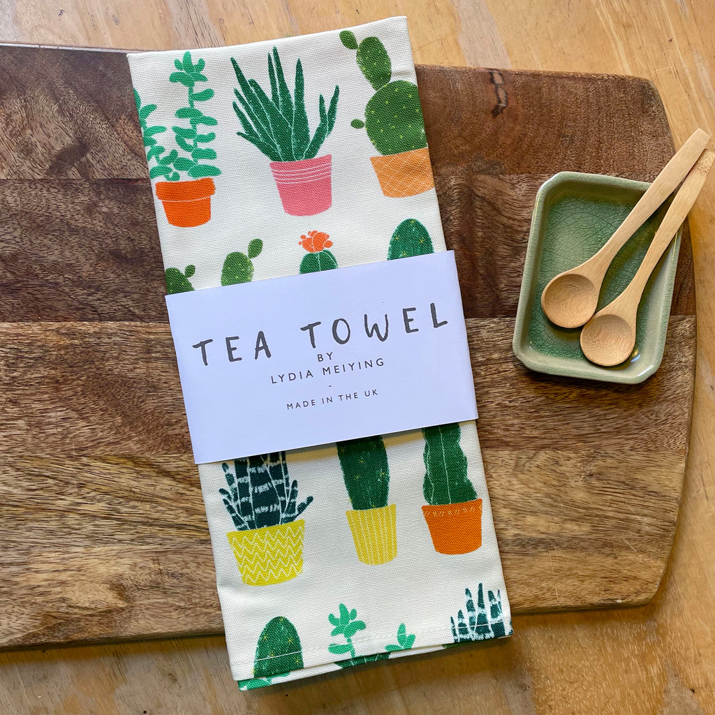 succulent dish towel Succulents
