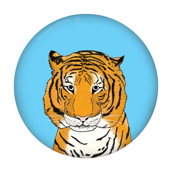 Tiger - Button Badge