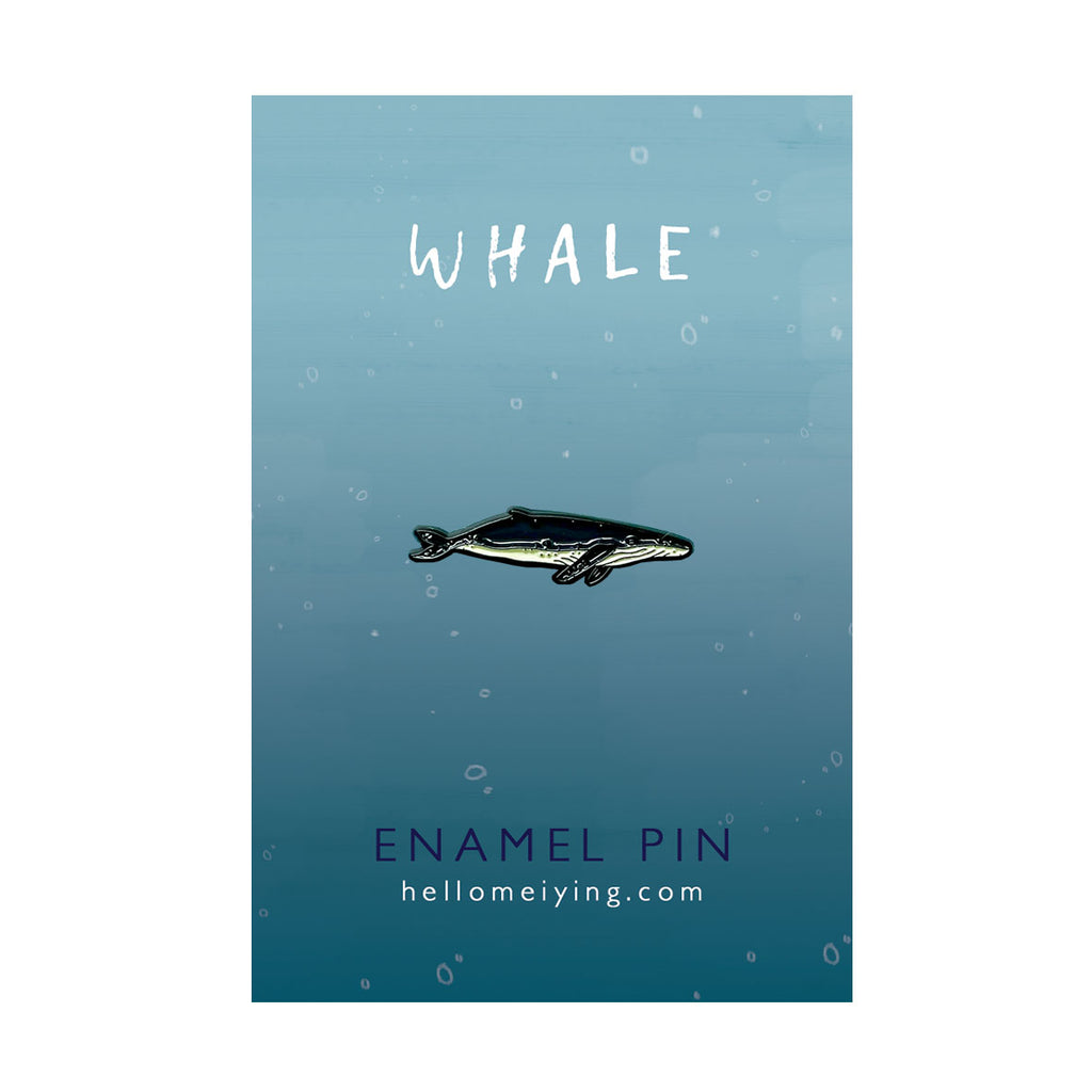 Whale - Enamel Pin