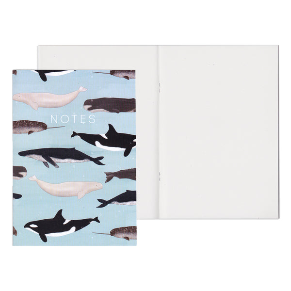 Whales - Mini Notebook